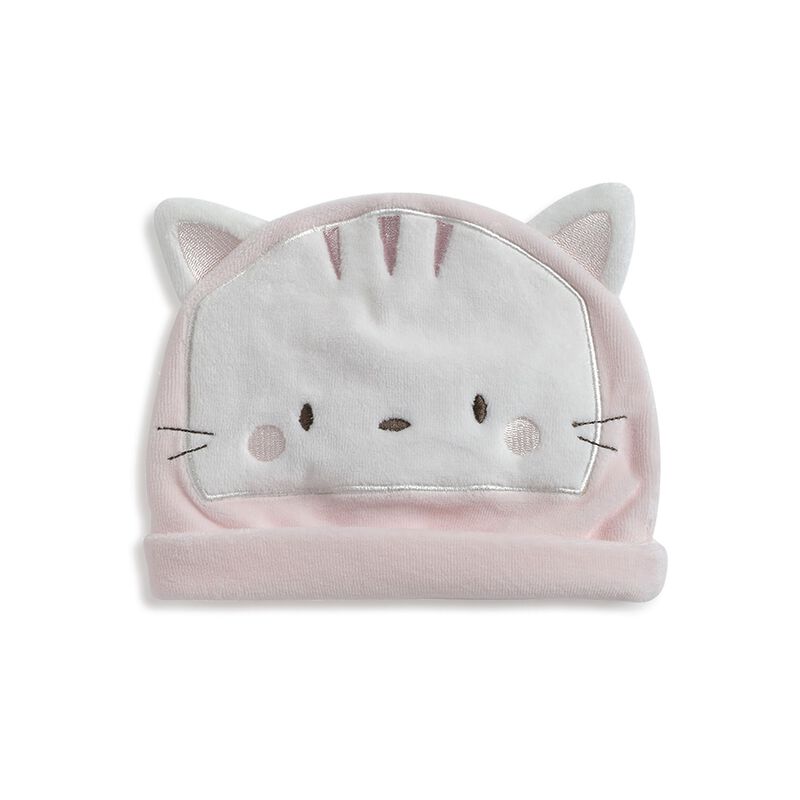 Velour Hat With Applique , Embroidery image number 0